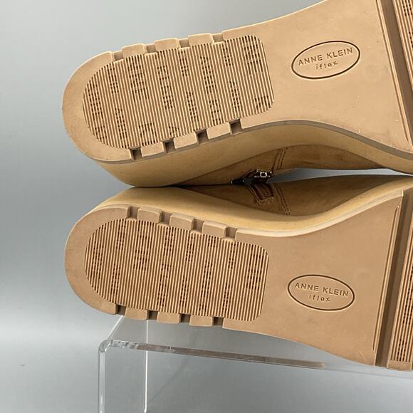 Anne Klein Women’s Portia Wedge Booties Brown Size 11M - Picture 10 of 11